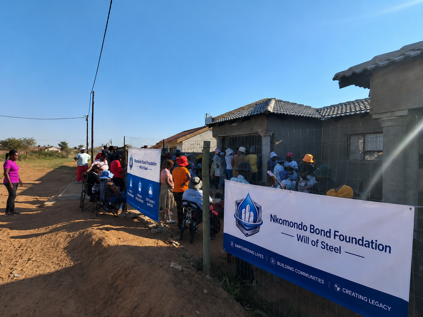 Community outreach support in a neighborhood setting