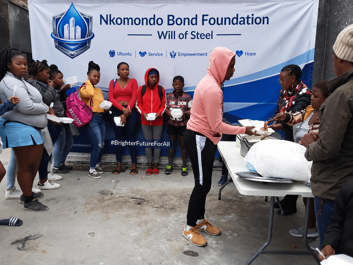 Community children and young people receiving support meals
